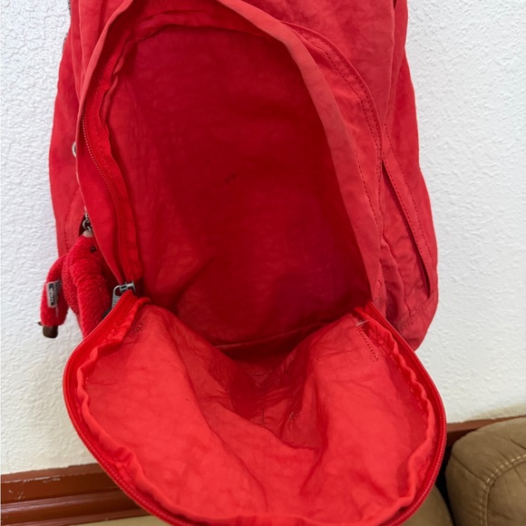 Kipling Red Backpack - Picture 12 of 13